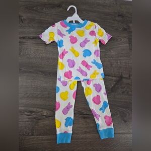 Peeps Kids Pajama Set Size 3t NEW